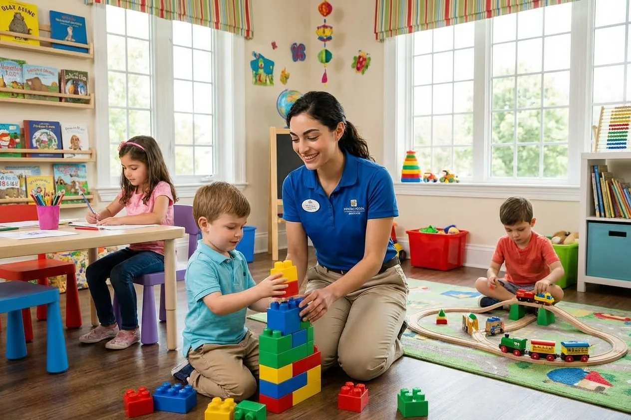 Children at hotel activities